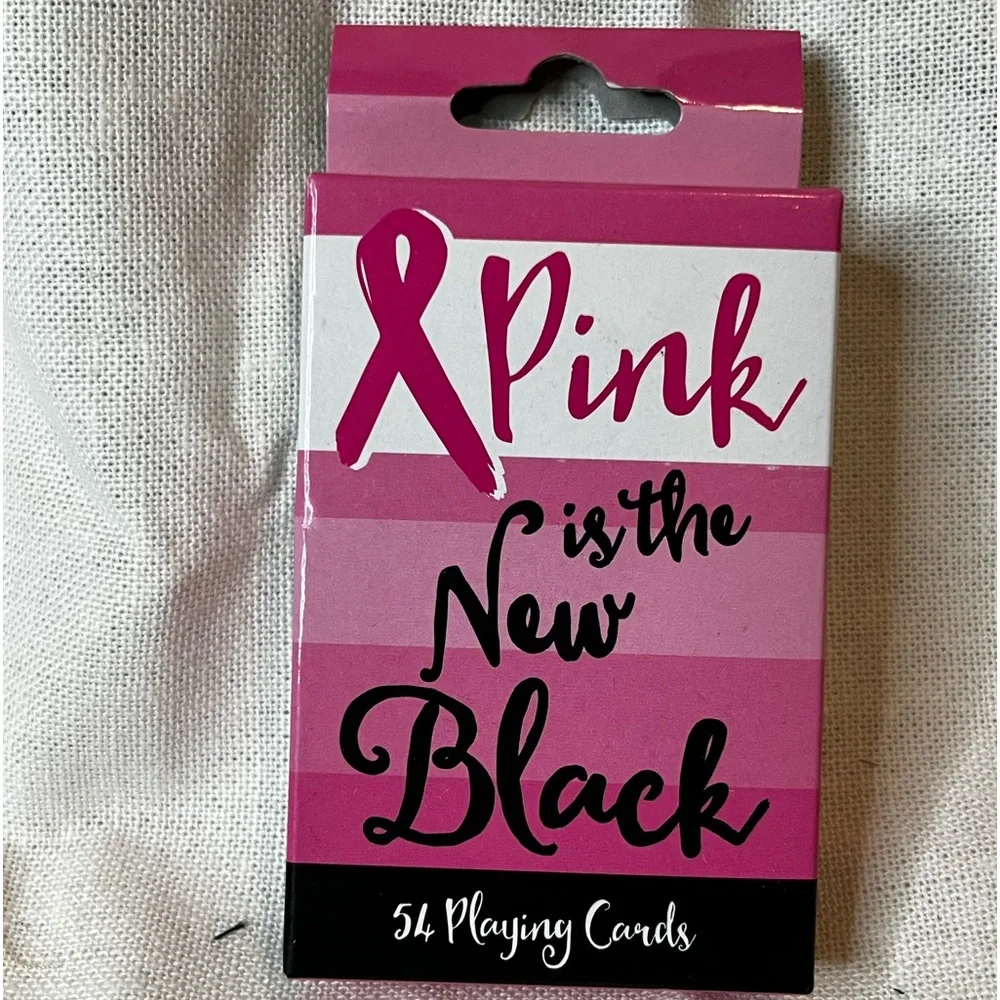 Pink is the New Black Playing Cards - Picture 1 of 3